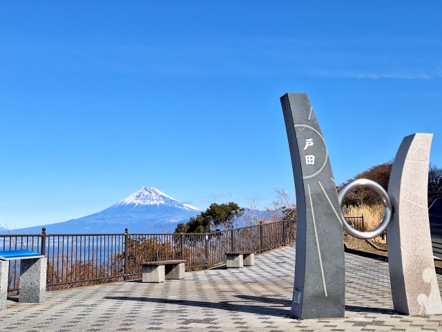 出逢い岬からの富士山