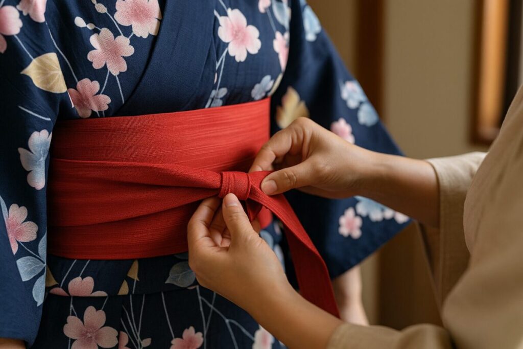 着物の着付け(イメージ画像)