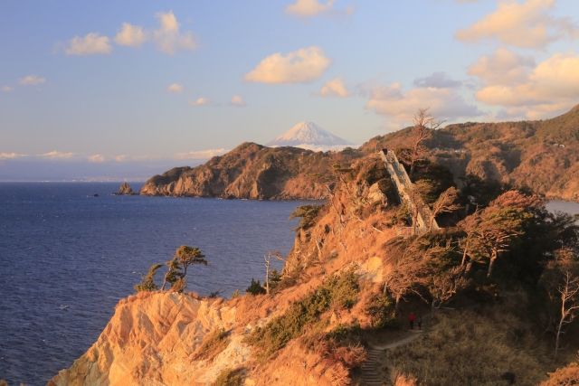 黄金崎公園からの富士山