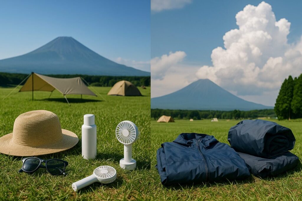 夏の“日差し＆雷雨”対策
