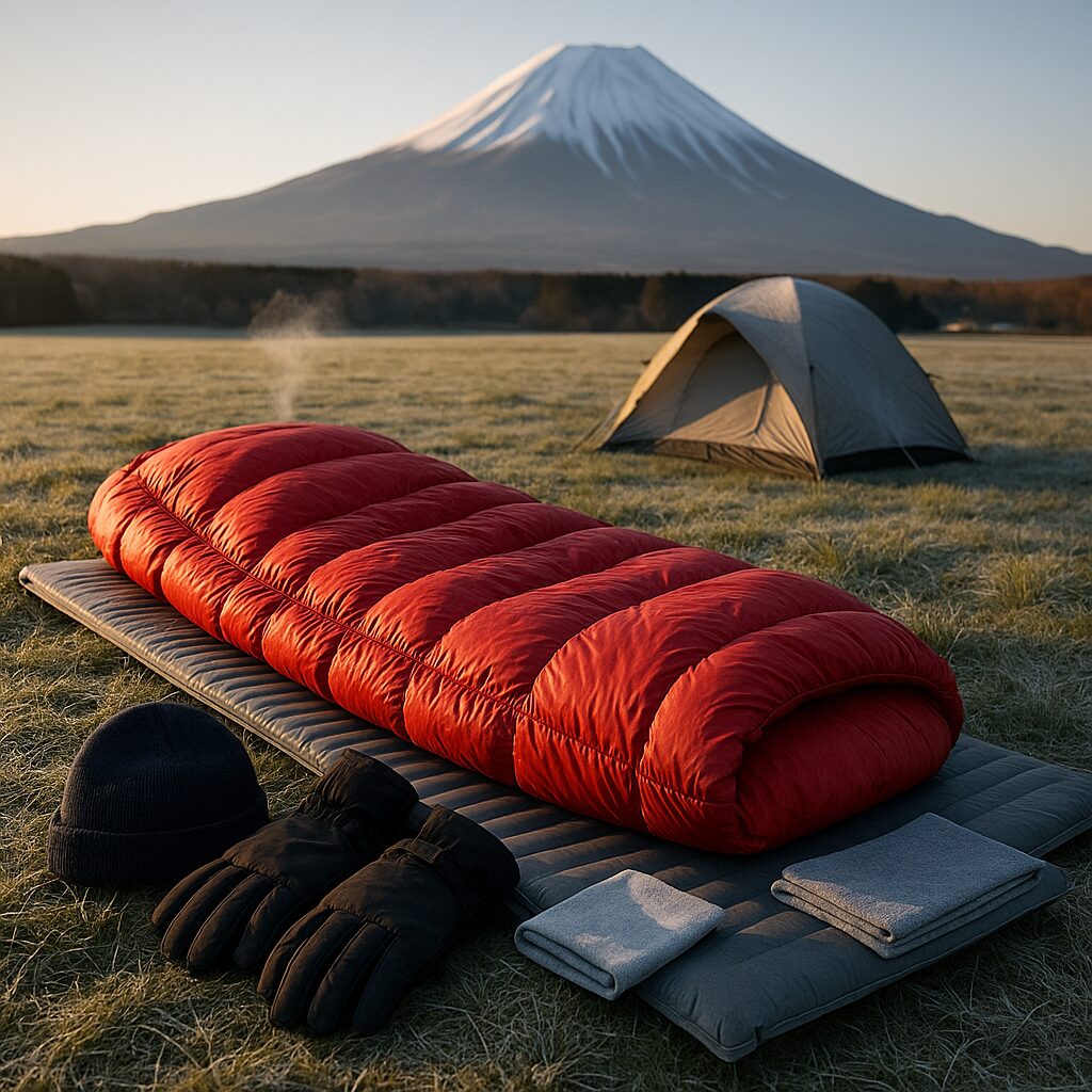 冬のキャンプ装備