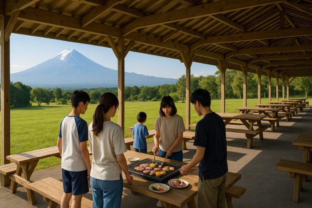 富士緑の休暇村のバーベキュー(イメージ画像)