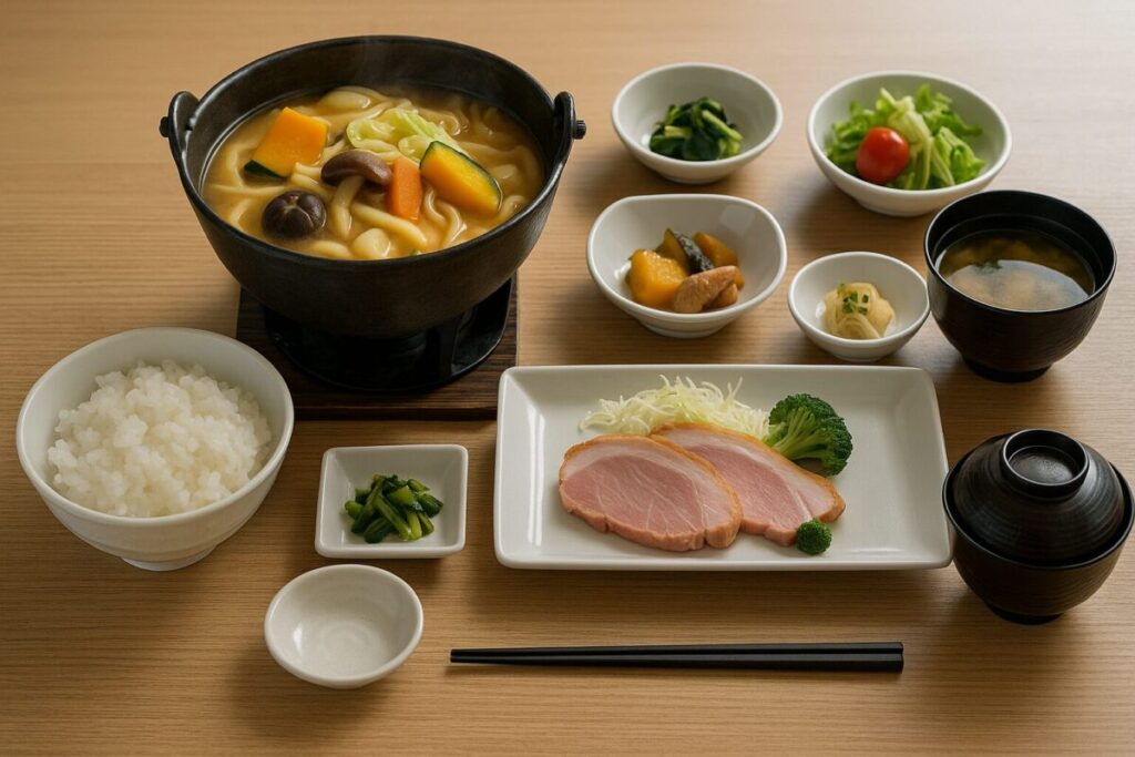 パノラマ食堂の夕食(イメージ画像)