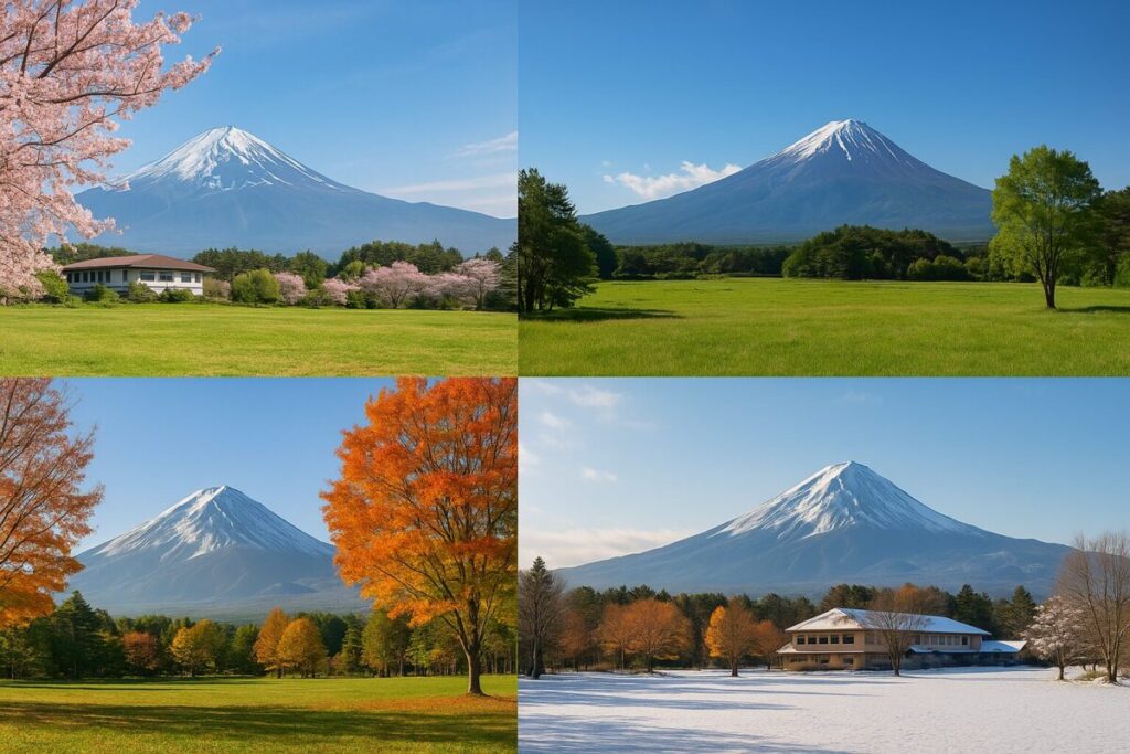 富士緑の休暇村の四季(イメージ画像)