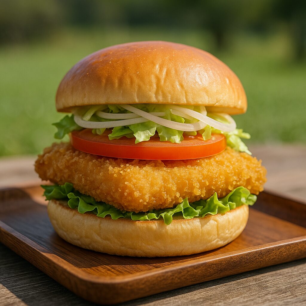 鱒バーガー（イメージ画像）