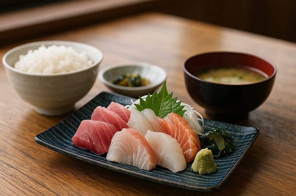 清水港での海鮮ランチ