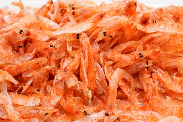 桜えびの素干し