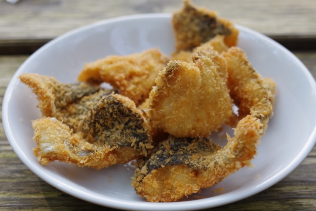 にじますのから揚げ