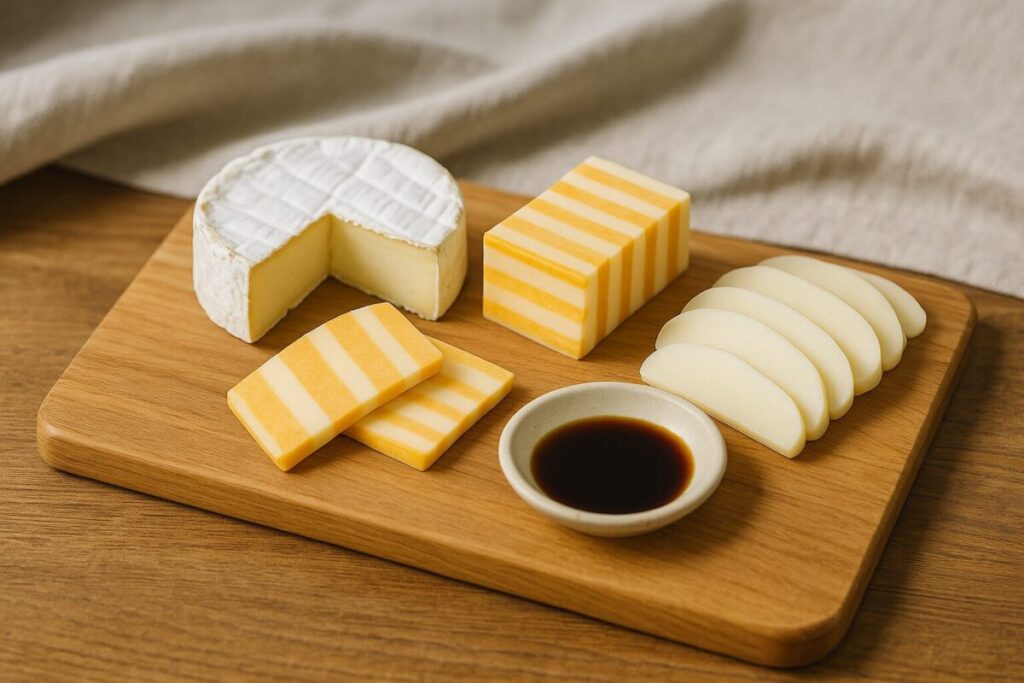 チーズの盛り合わせ