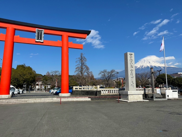 富士山本宮浅間大社二の鳥居