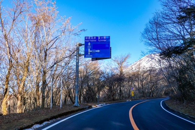 富士山スカイラインの周遊区間