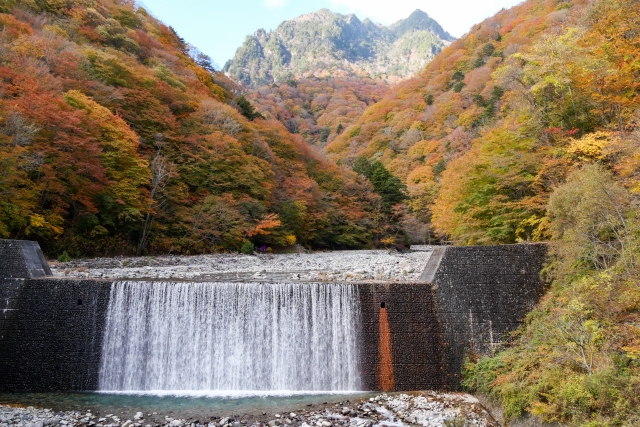 二俣吊橋からの景色