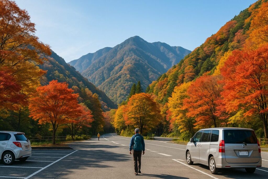 西沢渓谷への入口(イメージ画像)