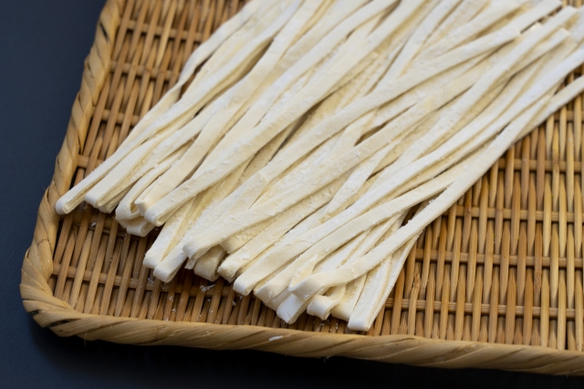 ほうとうの幅広麺