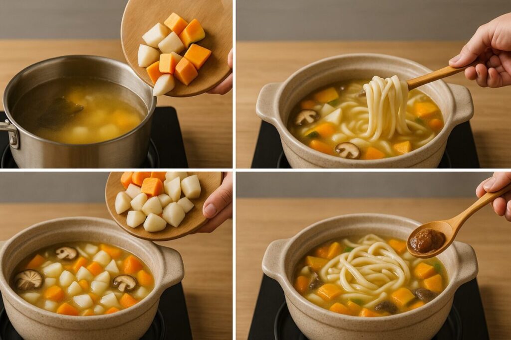 ほうとうの作り方