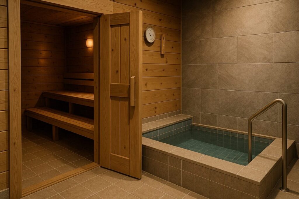 サウナ&水風呂(イメージ画像)