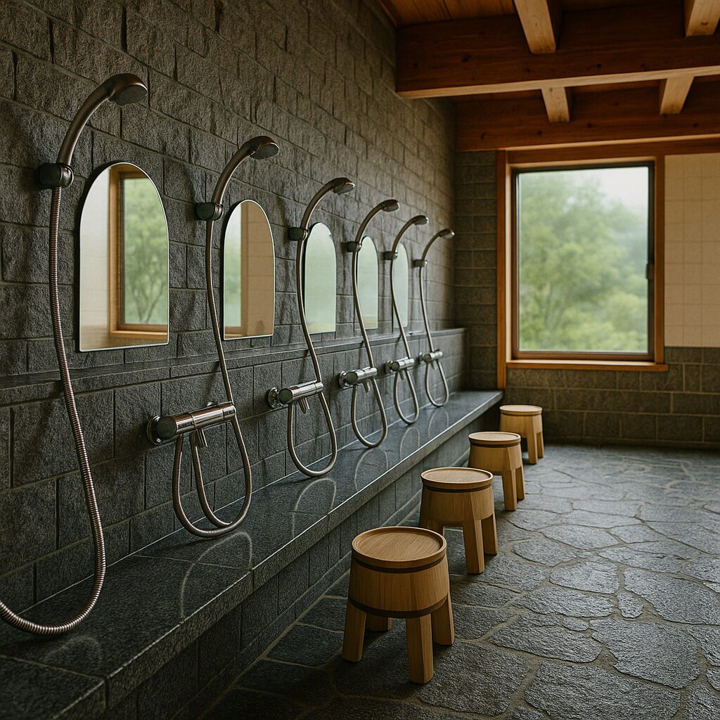 洗い場とシャワーカラン(イメージ画像)