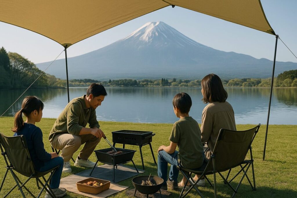 田貫湖でバーベキュー(イメージ画像)