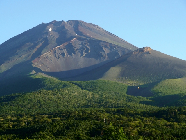 水ヶ塚公園からの富士山