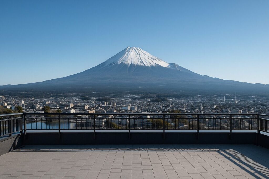 富士山展望テラス(イメージ画像)