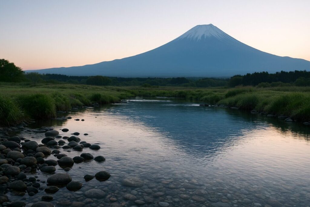 富士山と富士宮市