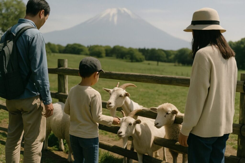 ヤギとふれあい体験（イメージ画像）