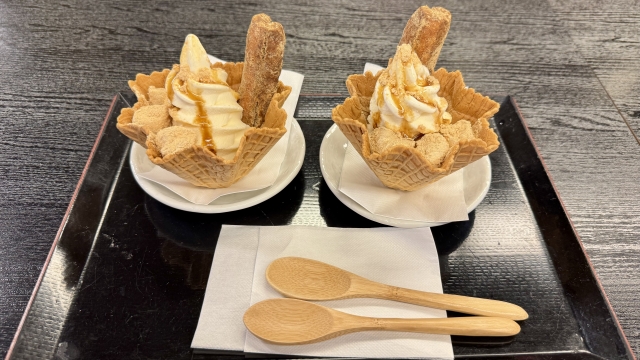 信玄餅ソフト
