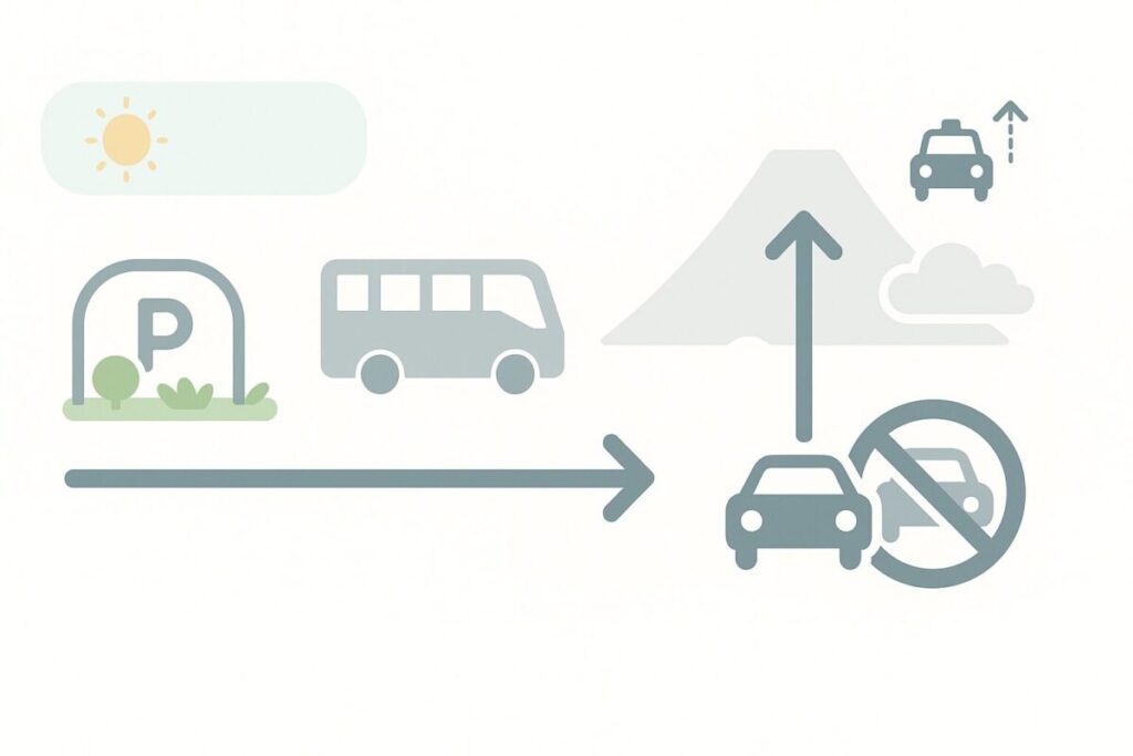 夏季マイカー規制