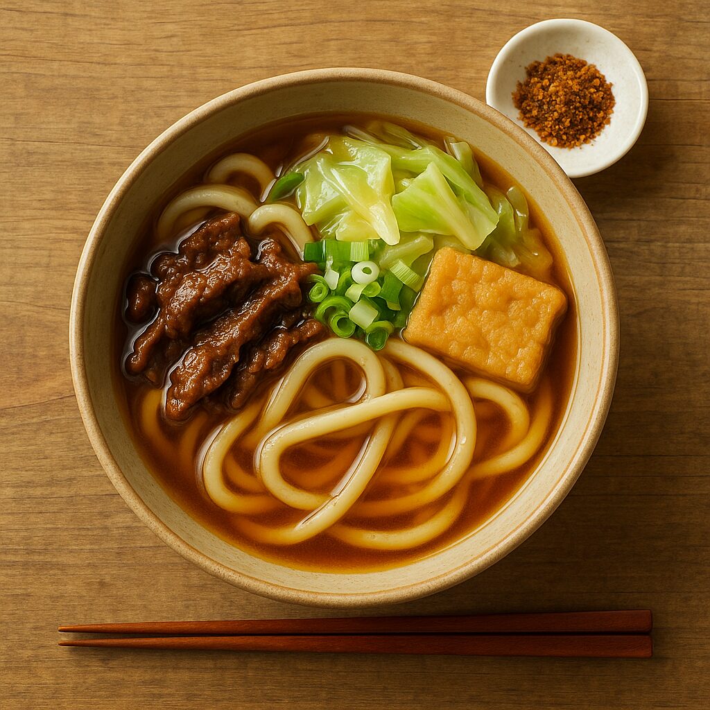 吉田のうどんとすりだね
