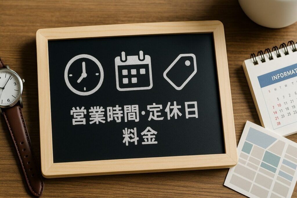 営業案内
