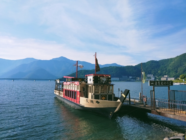 河口湖遊覧船