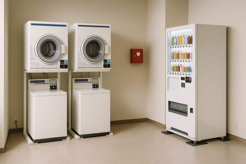ランドリー・自販機コーナー（イメージ画像）