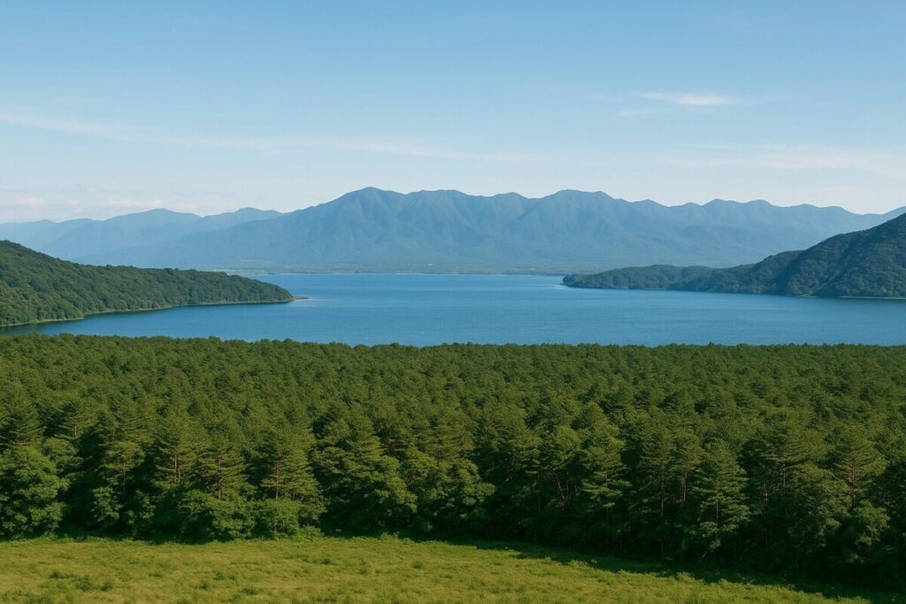 三層構図の撮影