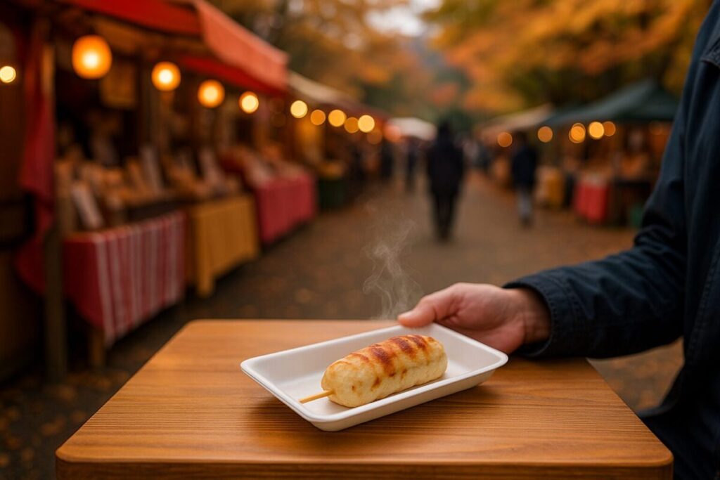 紅葉まつりの屋台(イメージ画像)