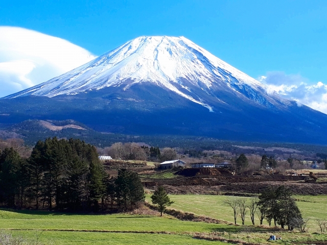 富士ヶ嶺からの富士山