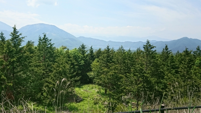 県道富士宮鳴沢線 展望台