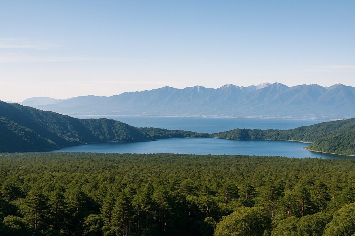 県道富士宮鳴沢線展望台