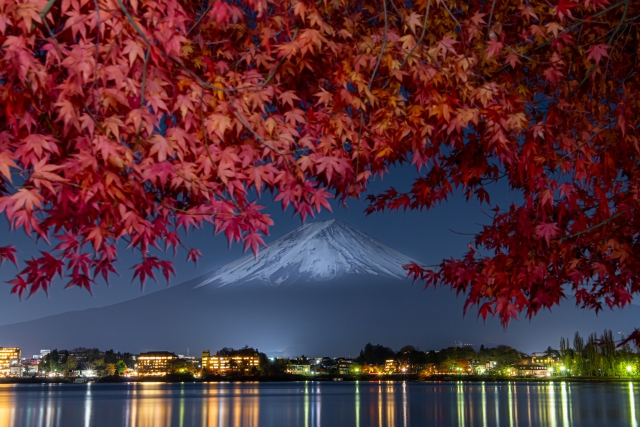 河口湖紅葉まつり
