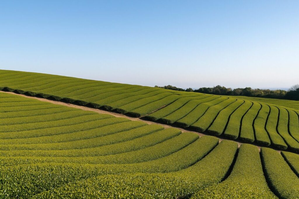 牧之原台地の茶畑（イメージ画像）