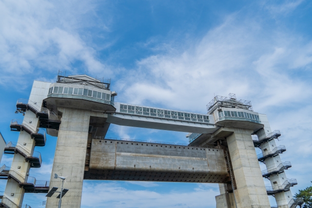 大型展望水門「びゅうお」