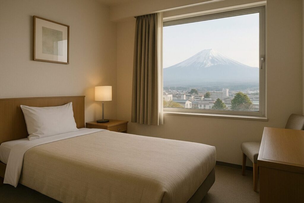 富士山が見える部屋(イメージ画像)