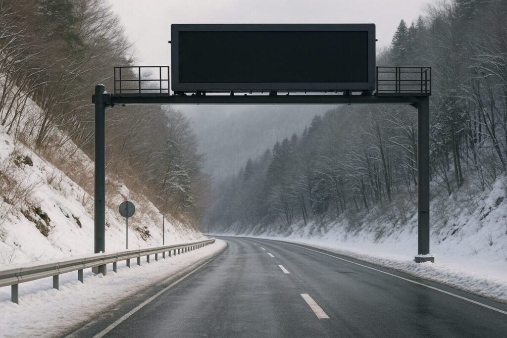 道路情報電光掲示板(イメージ画像)