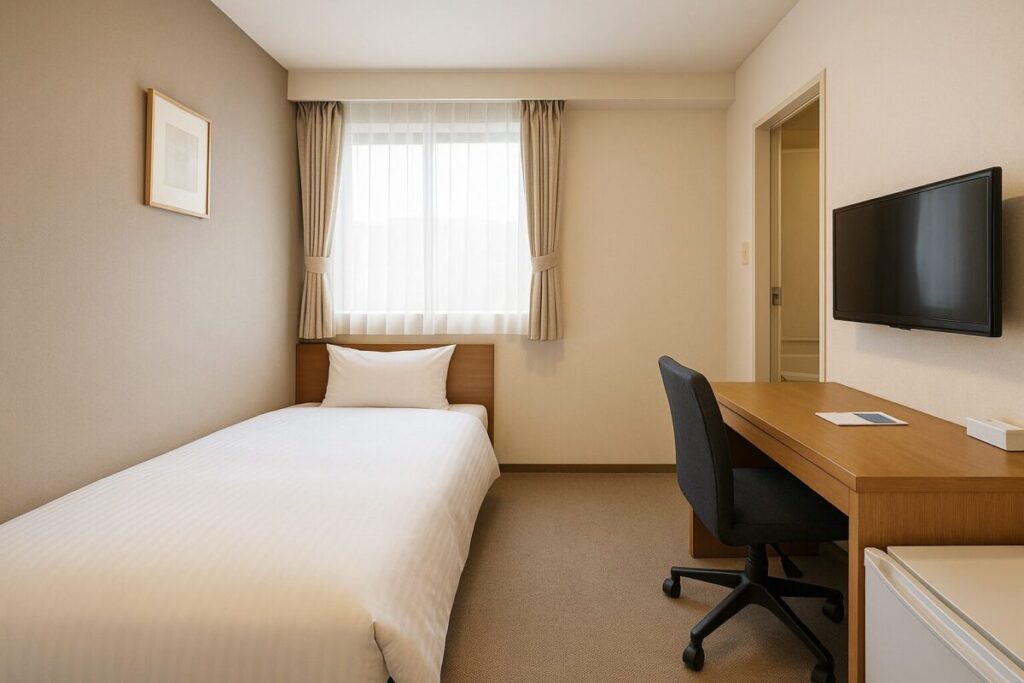 シングルの客室(イメージ画像)