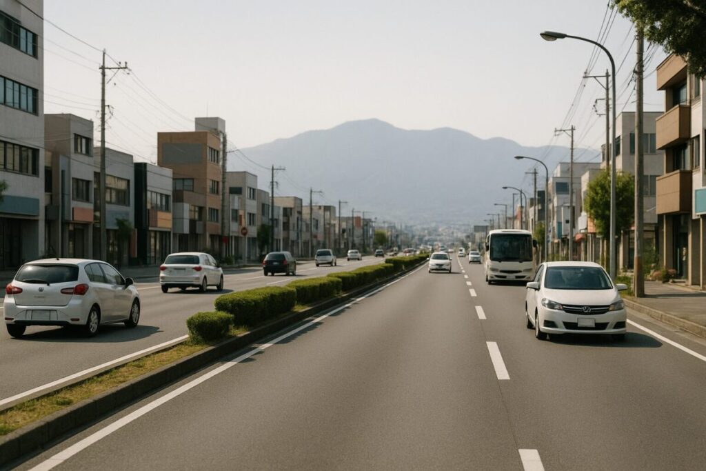 国道52号市街地道路(イメージ画像)