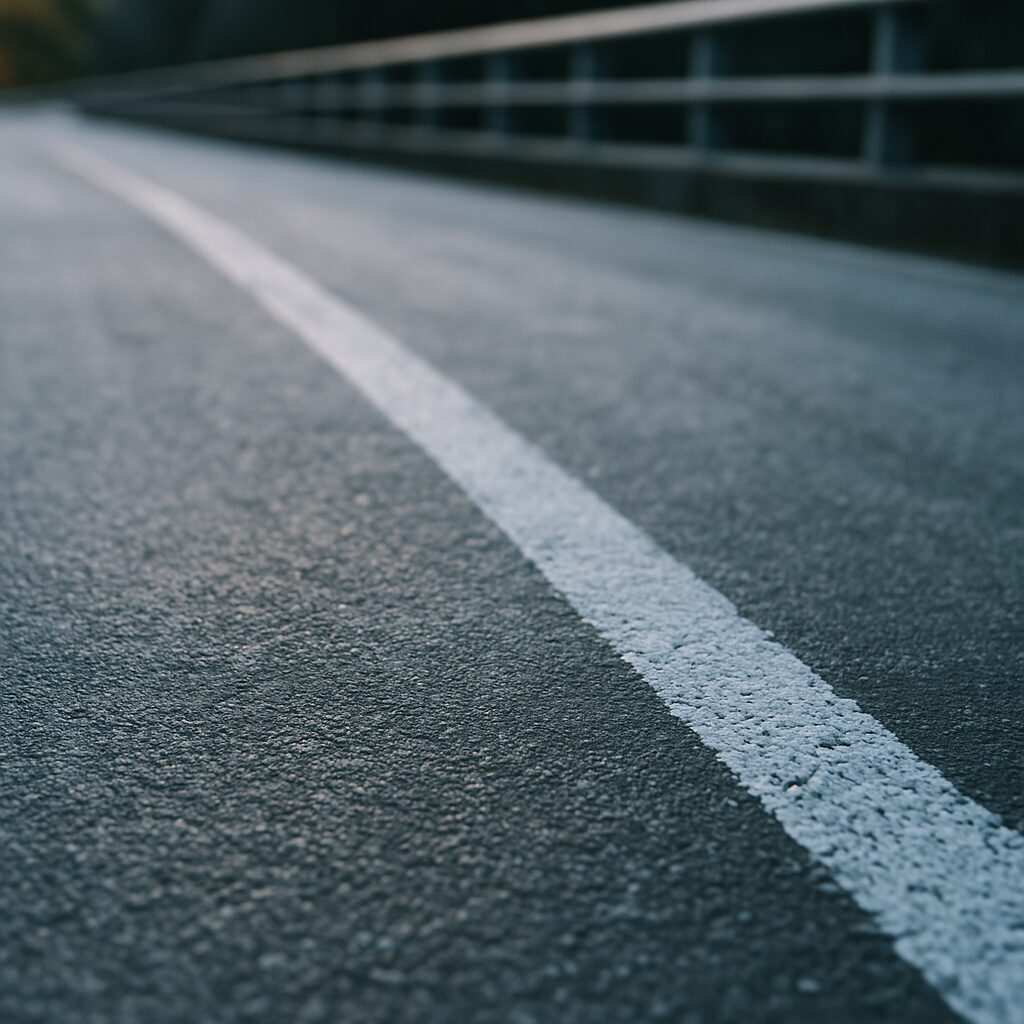 橋の上の路面凍結(イメージ画像)