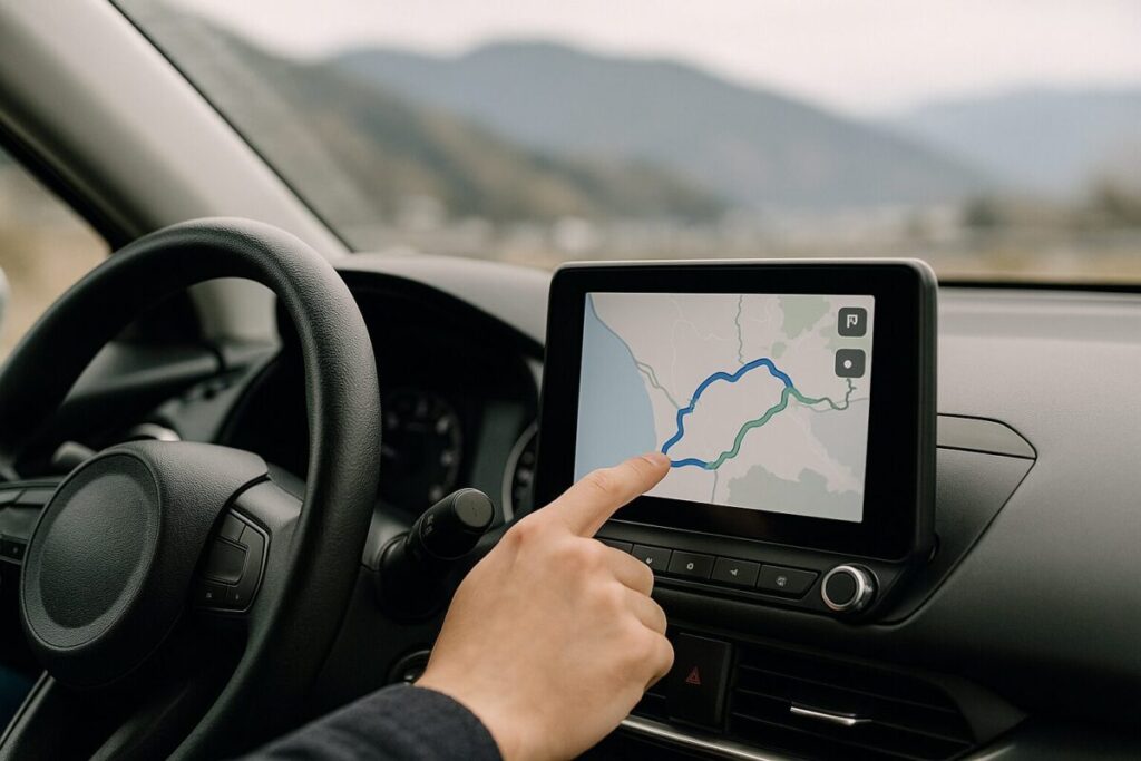 バックアップルートとしての国道52号(イメージ画像)