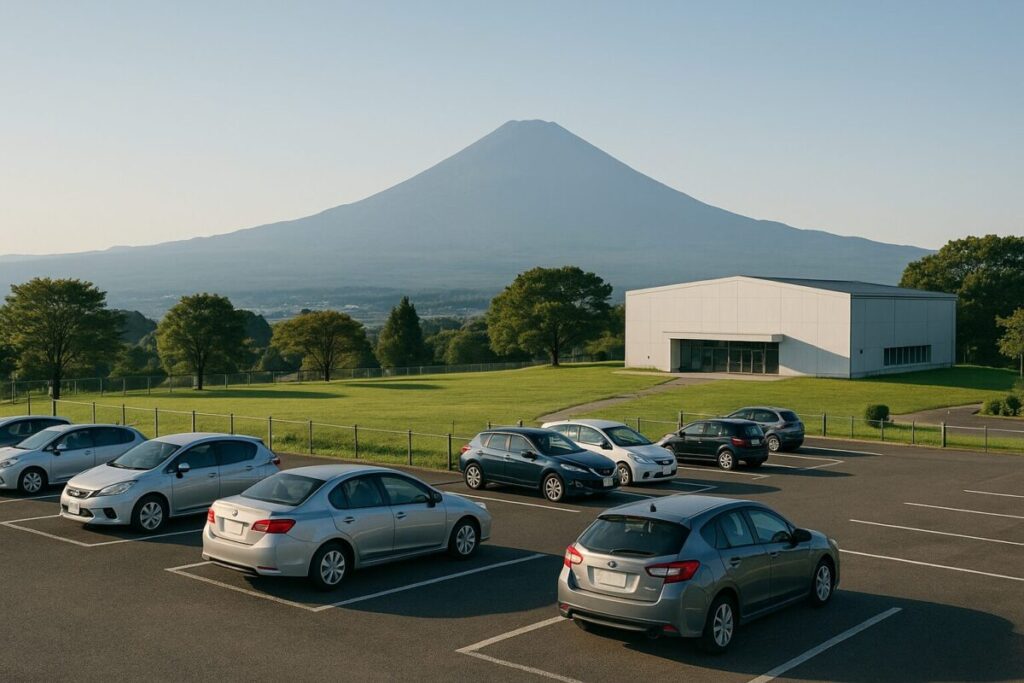 白糸自然公園駐車場（イメージ画像）