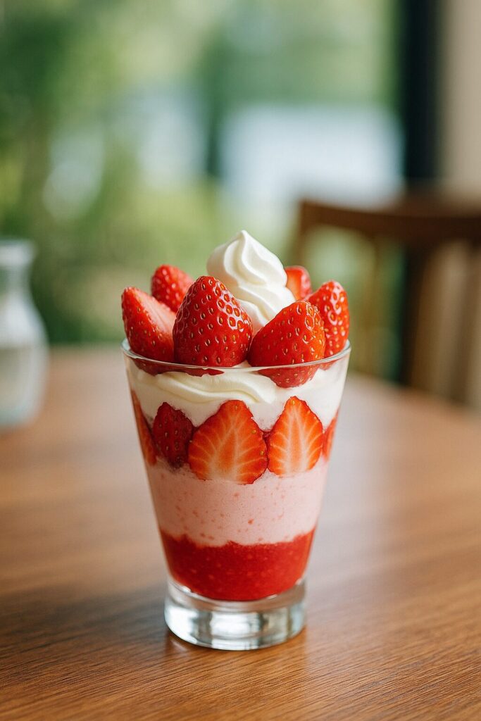 いちごパフェ（イメージ画像）