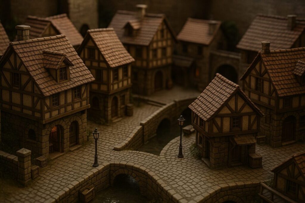 ジオラマ「タシルの街」（イメージ画像）