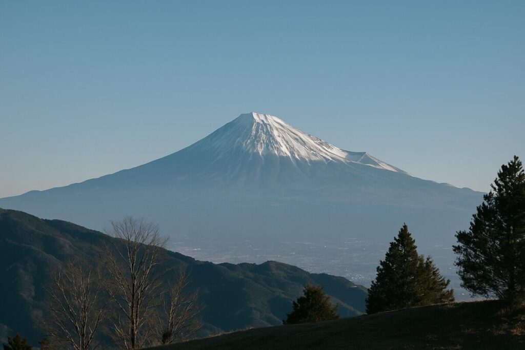 冬のクリアな富士（イメージ画像）
